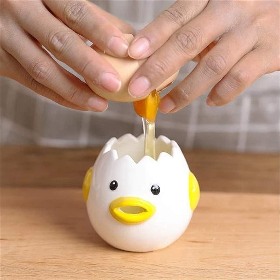 Ceramic Egg Divider, Egg Yolk Separator, Egg Liquid Filter, Baking Utensils, Egg Holder Ceramic Egg Divider, Egg Yolk Separator, Egg Liquid Filter, Baking Utensils, Egg Holder